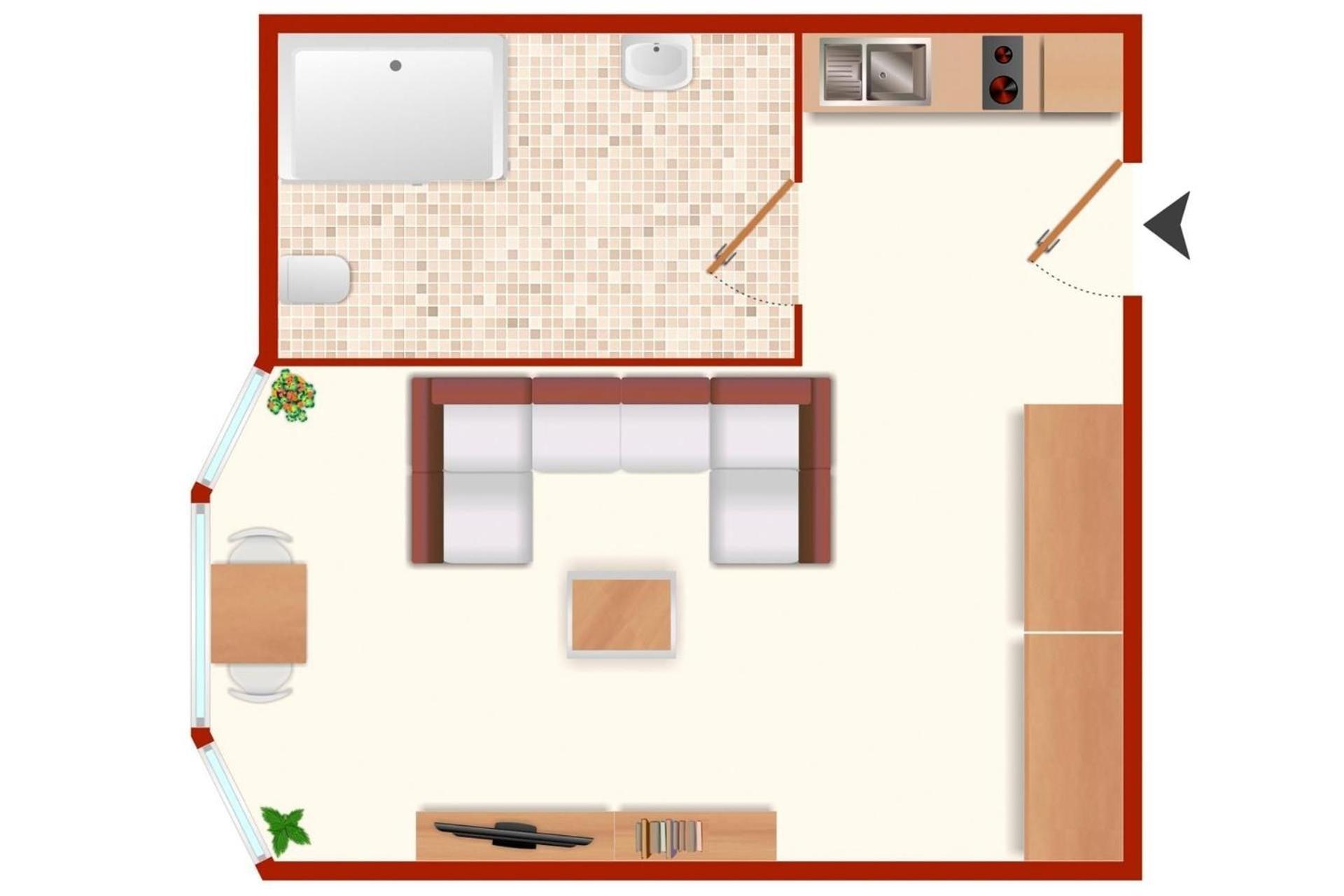 Haus Panorama Laboe Wohnung 5 المظهر الخارجي الصورة